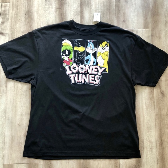 Looney Tunes, Graphic T Shirt, Mens, Black, T-Shirt, Size 3XB,‎ New With Tags - Picture 3 of 6